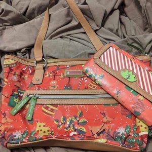 Lily Bloom Christmas Purse